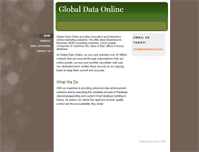 Tablet Screenshot of globaldataonline.com